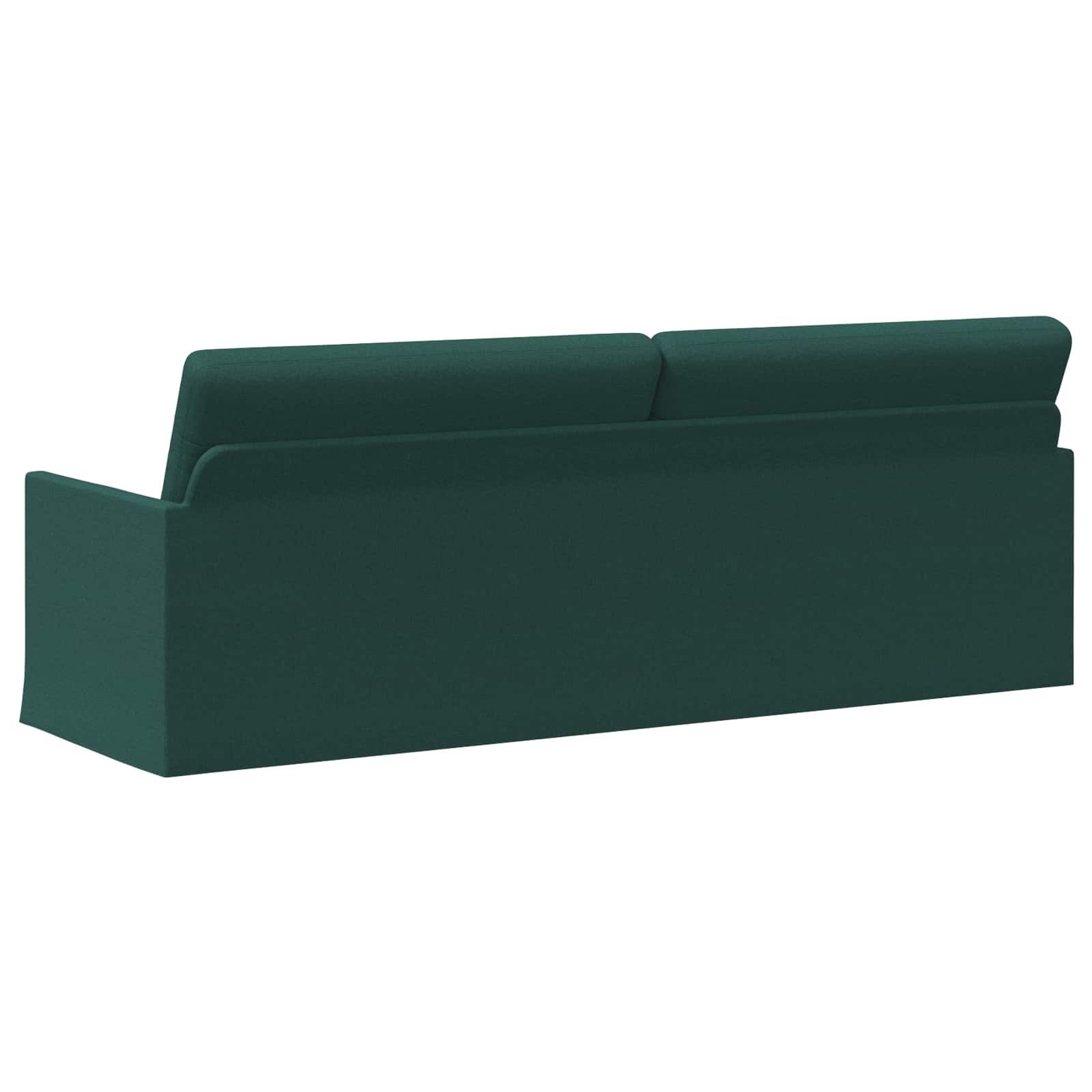 3-sedna sofa Temno zelena 220 x 81 x 82 cm Blago