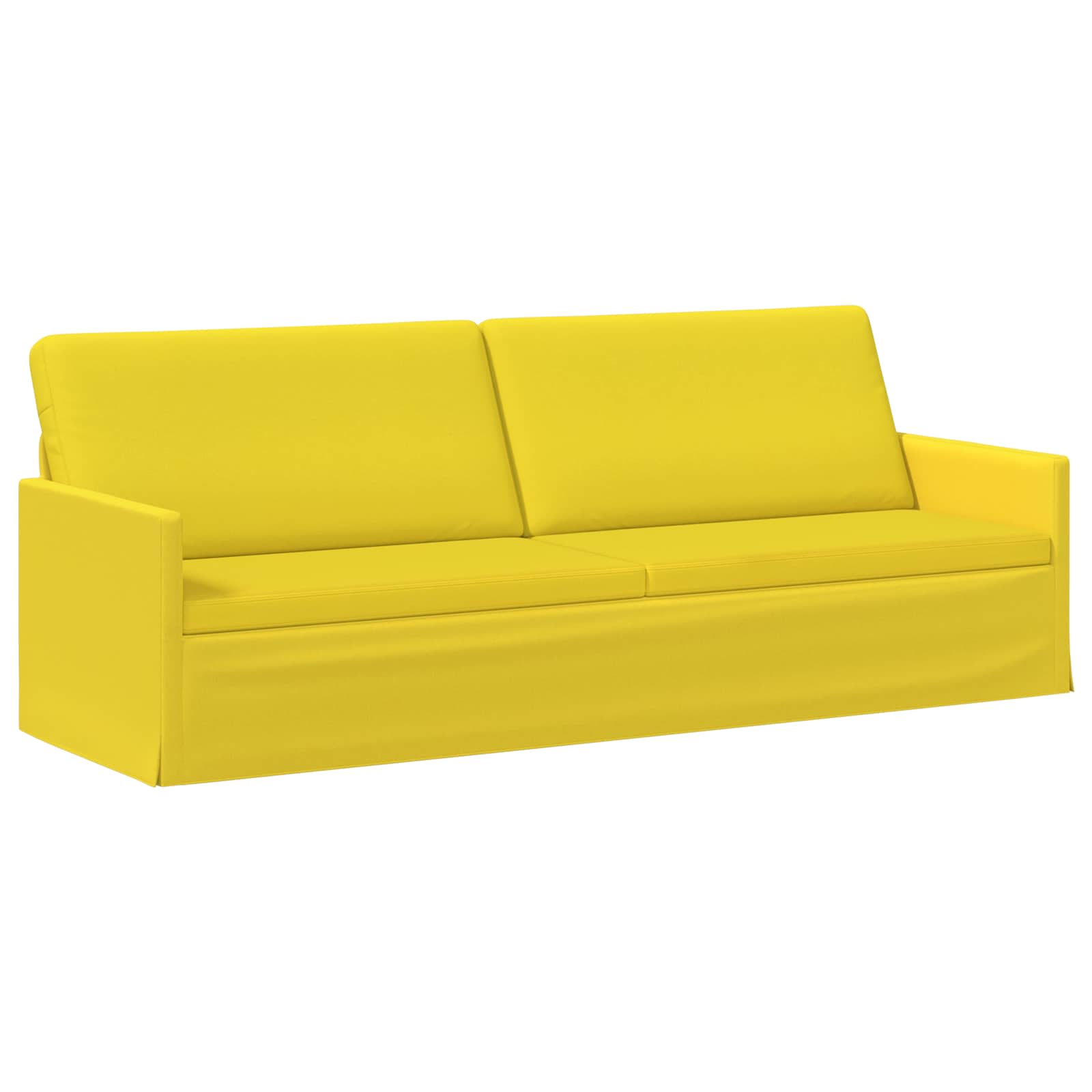 3-sedna sofa Svetlo rumena 220 x 81 x 82 cm Blago