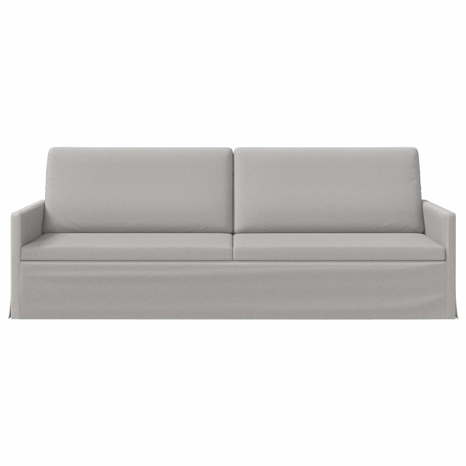 vidaXL - 3-zits - sofa - Wolkgrijs - 220 - x - 81 - x - 82 - cm - Stof