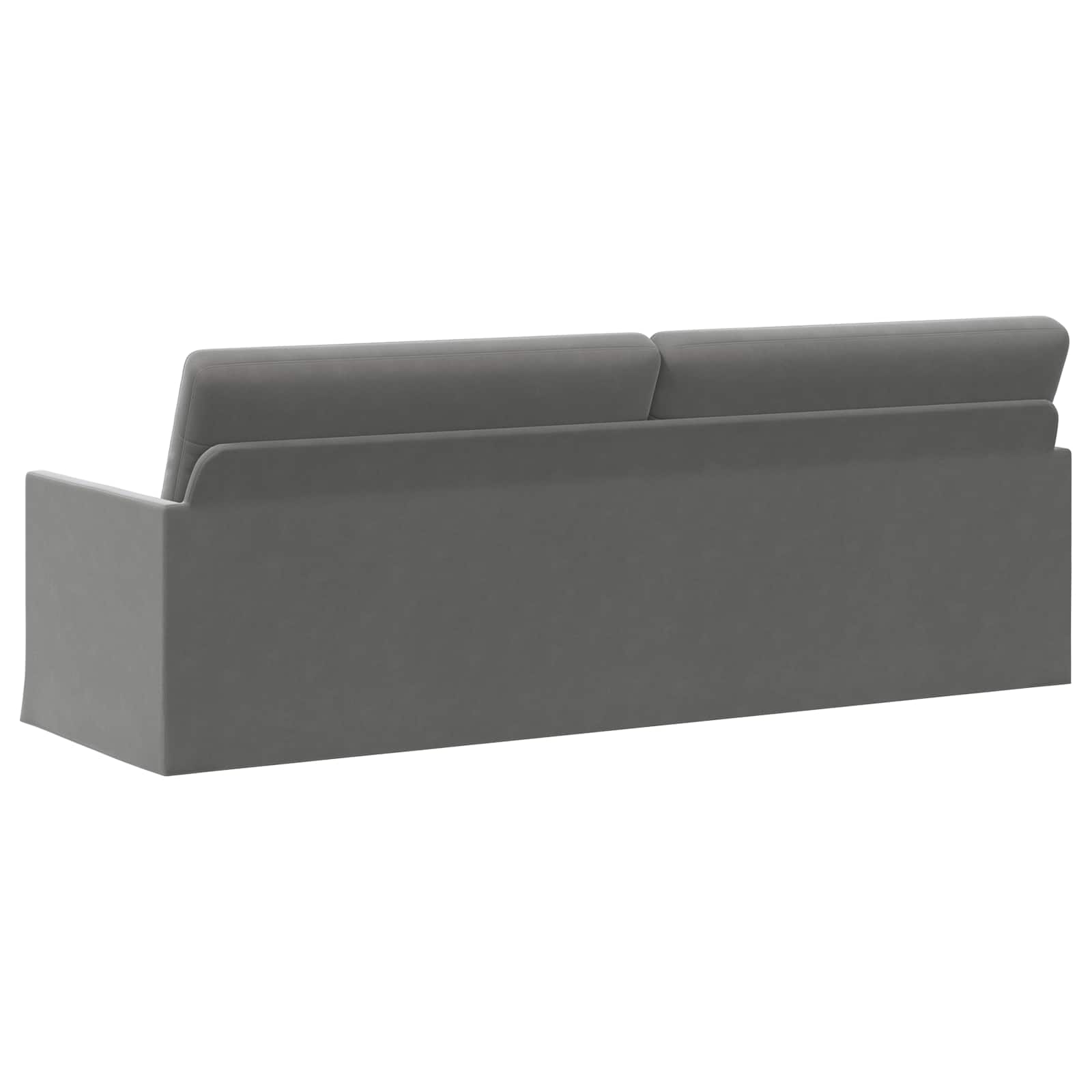 3-sedna sofa Temno siva 220 x 81 x 82 cm Žamet