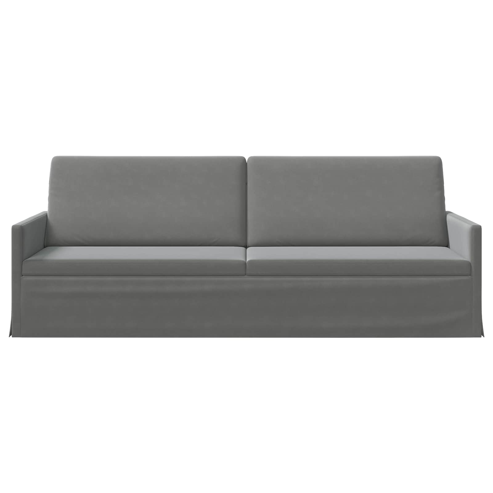 3-sedna sofa Temno siva 220 x 81 x 82 cm Žamet