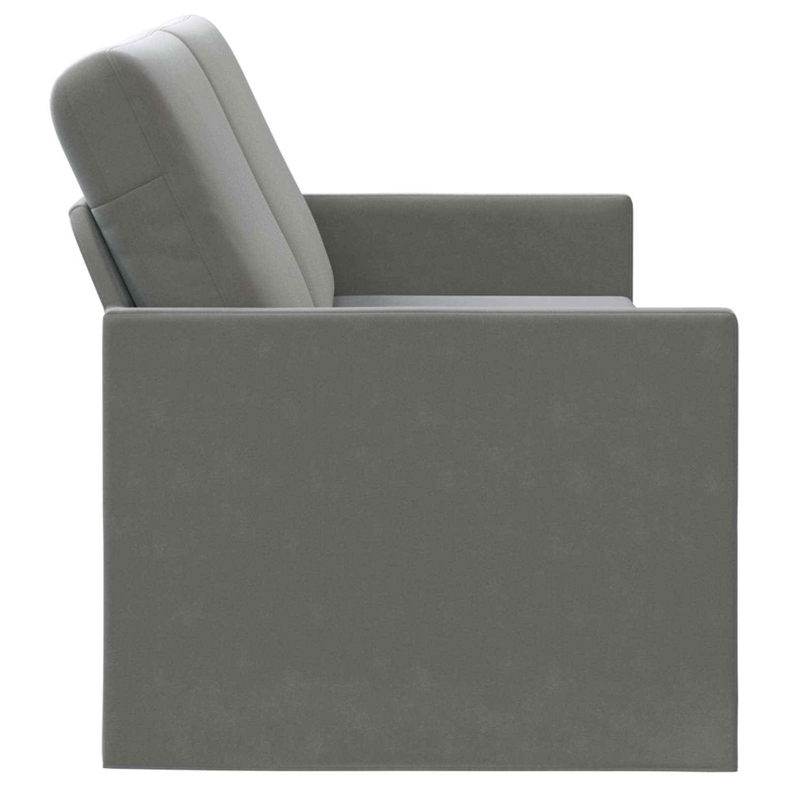 3-sedna sofa Temno siva 220 x 81 x 82 cm Žamet