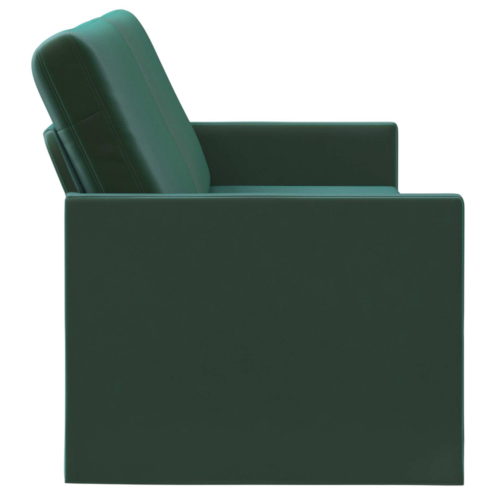 3-sedna sofa Temno zelena 220 x 81 x 82 cm Žamet