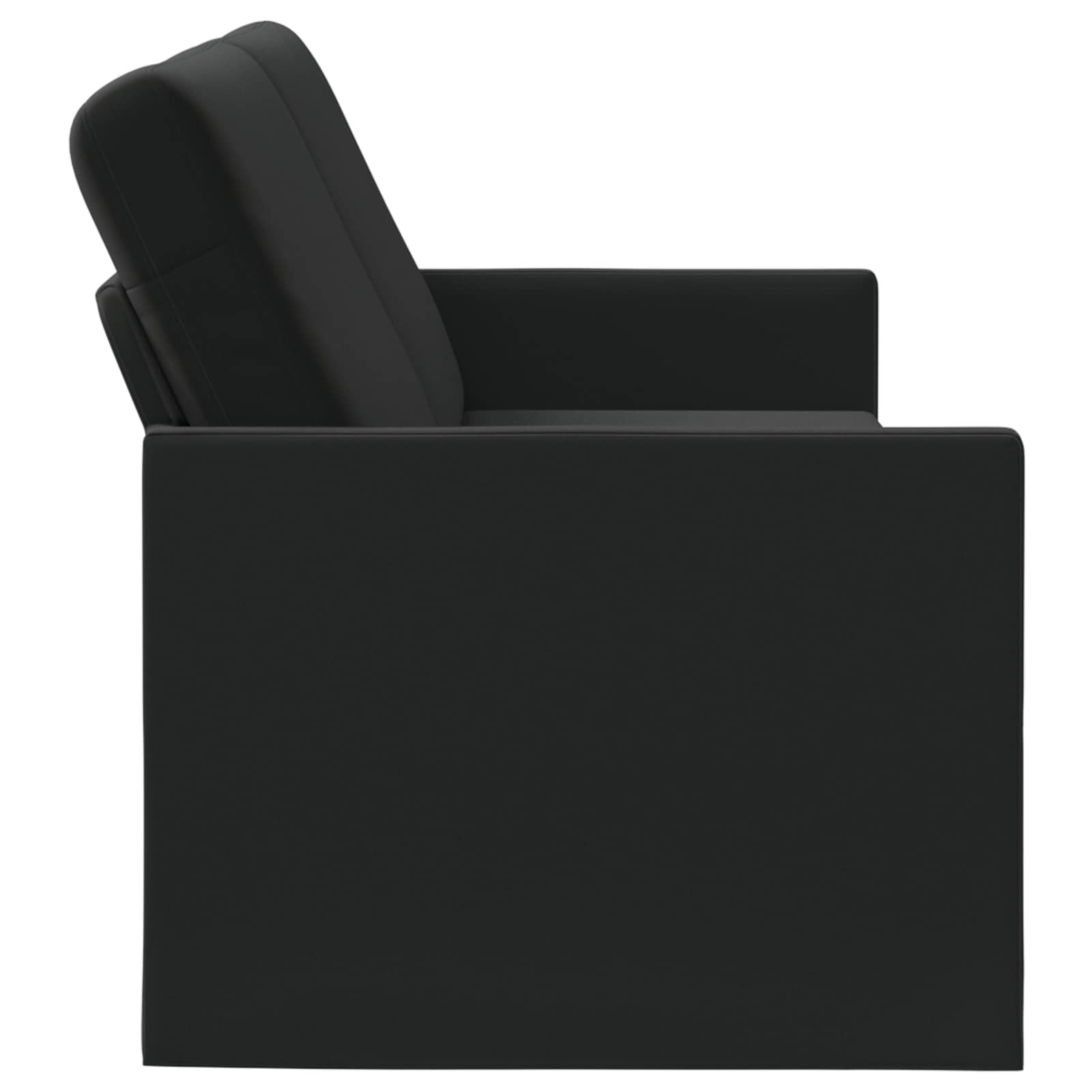 3-sedna sofa Črna 220 x 81 x 82 cm Žamet