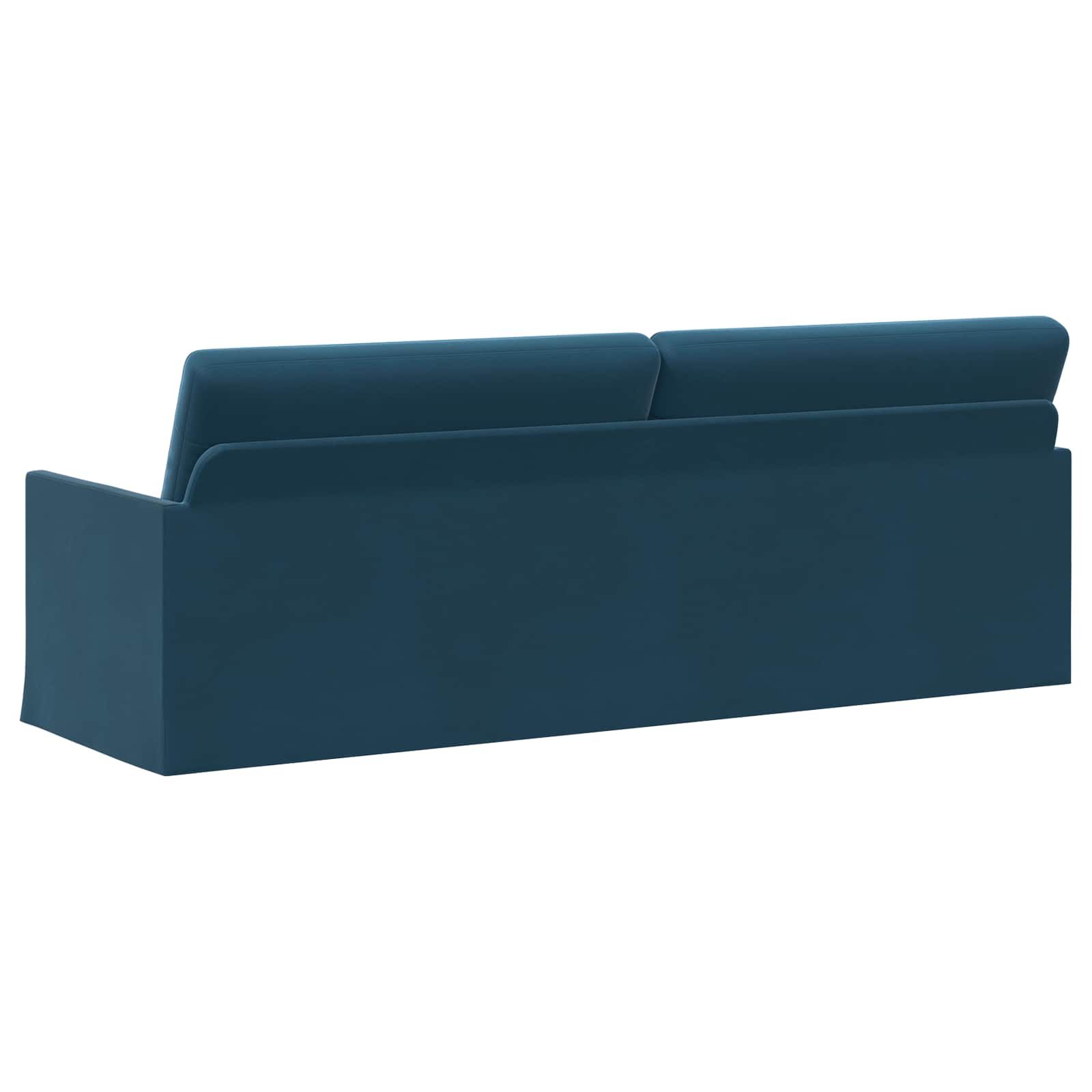 3-sedna sofa Modra 220 x 81 x 82 cm Žamet