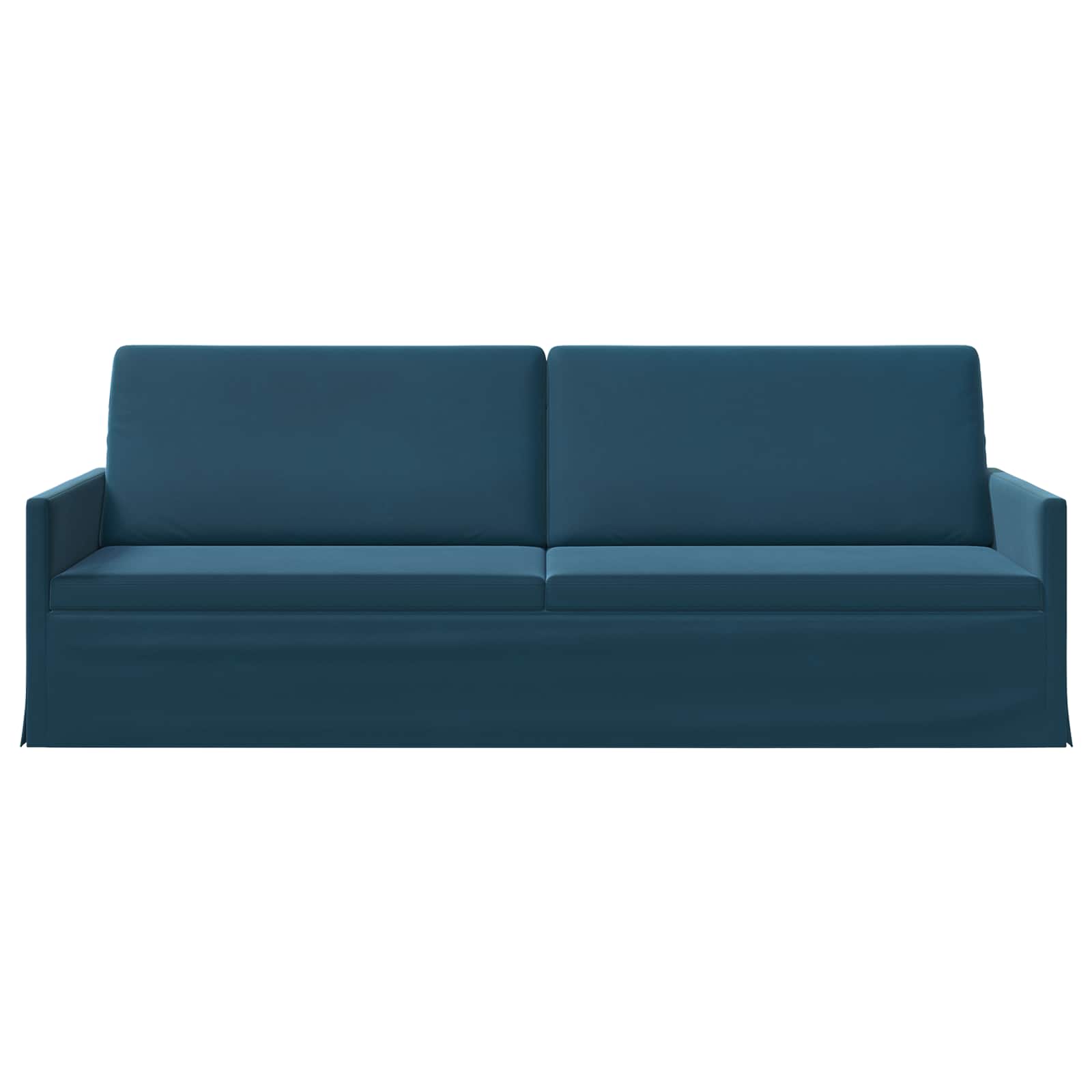 3-sedna sofa Modra 220 x 81 x 82 cm Žamet