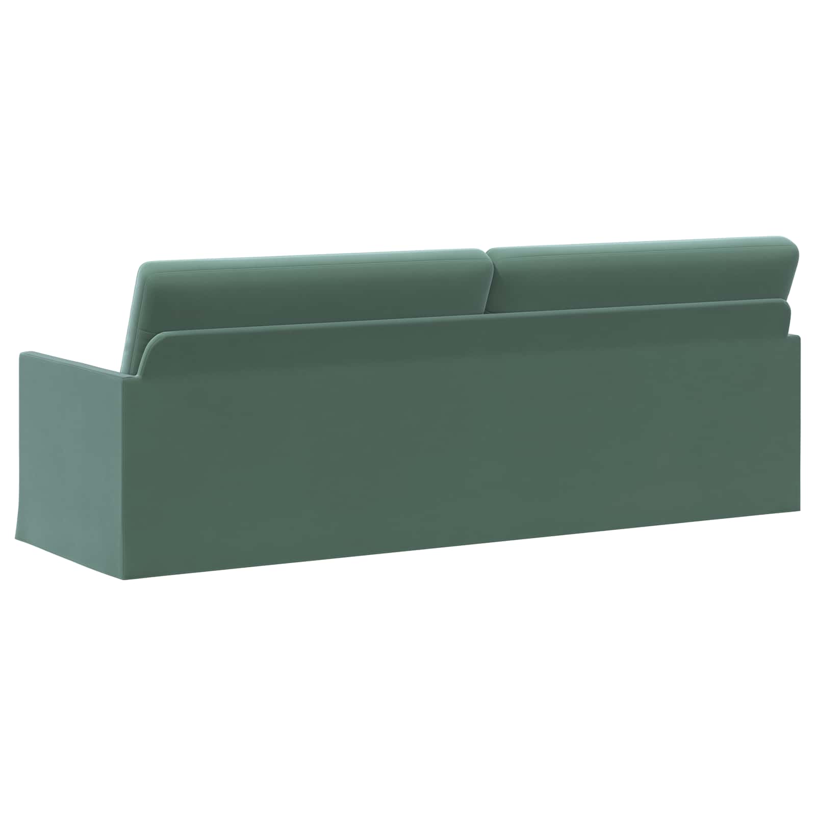 3-sedna sofa Morsko zelena 220 x 81 x 82 cm Žamet