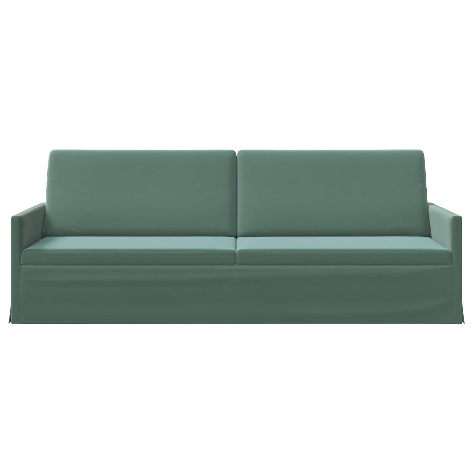 3-sedna sofa Morsko zelena 220 x 81 x 82 cm Žamet