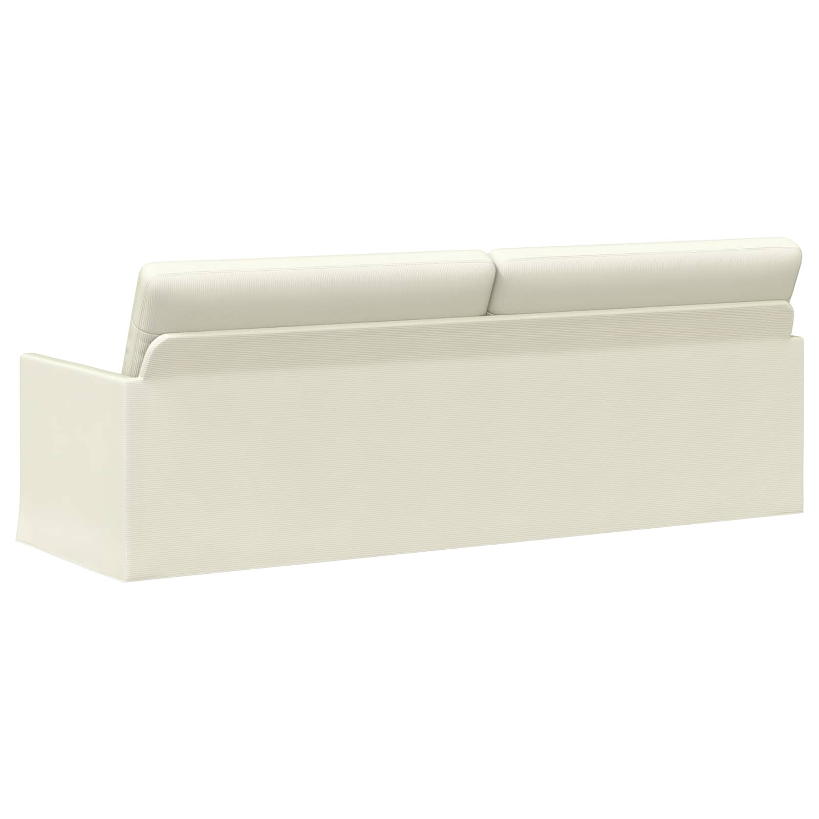 3-sedna sofa Krem 220 x 81 x 82 cm Žametna tkanina
