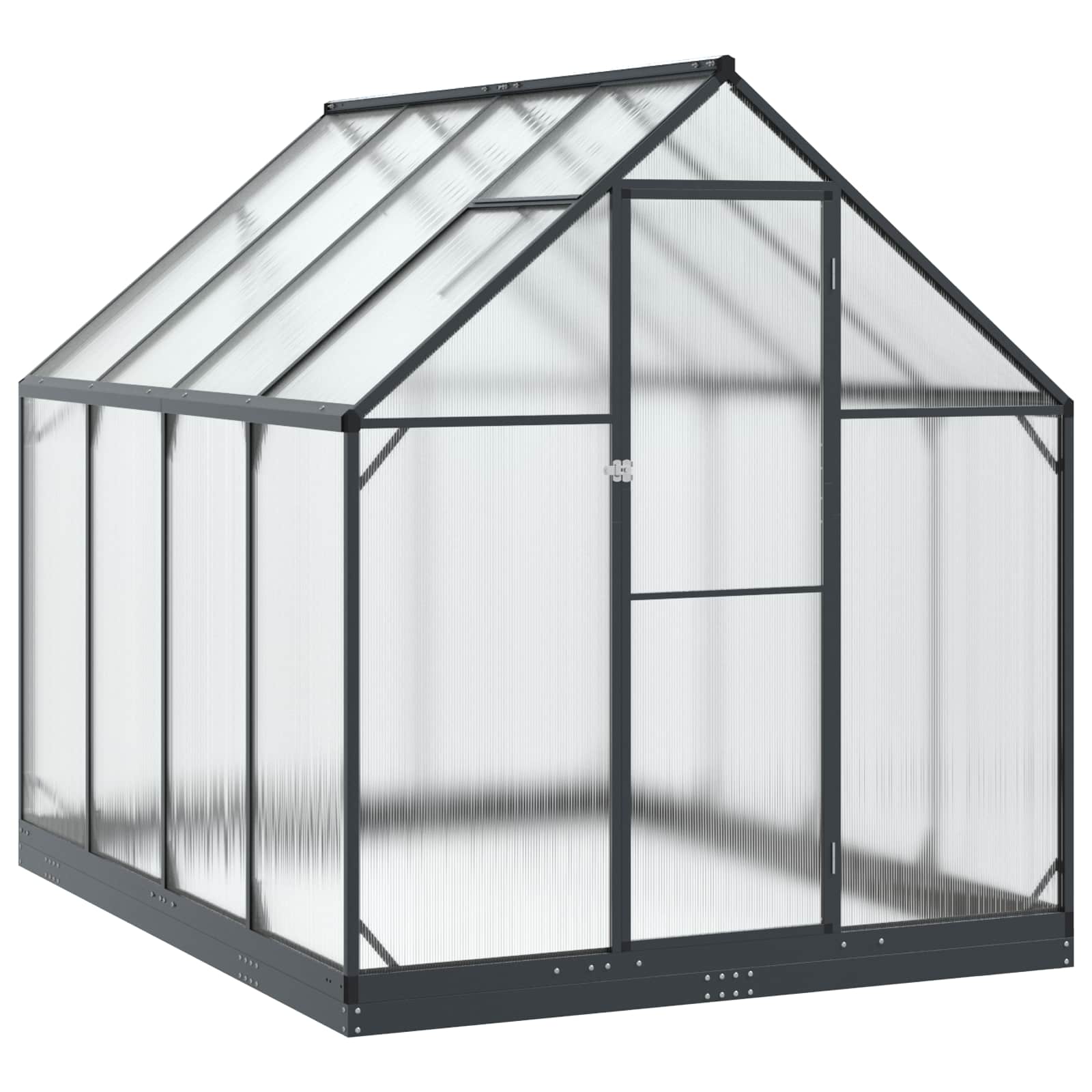 Tuin Serre met de deur Antracietkleurig 183,5 x 243,5 x 207 cm image 2