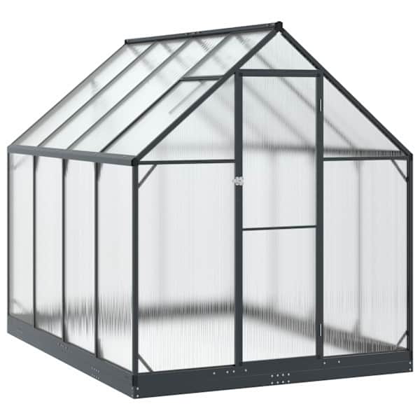 vidaXL Aia kasvuhoone 183,5 x 243,5 x 207 cm