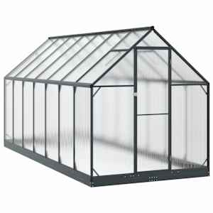 vidaXL Aia kasvuhoone 183,5 x 423,5 x 207 cm