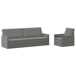 vidaXL Diivanikomplekt 2 pcs Tumehall Samet