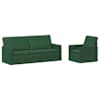vidaXL Diivanikomplekt 2 pcs Jungle roheline Korter kangas