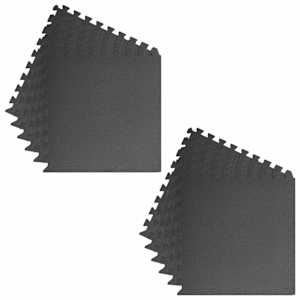 Puzzle cvičební podložky 12 pcs Černý 4,32 m² EVA pěna - obrázek 5