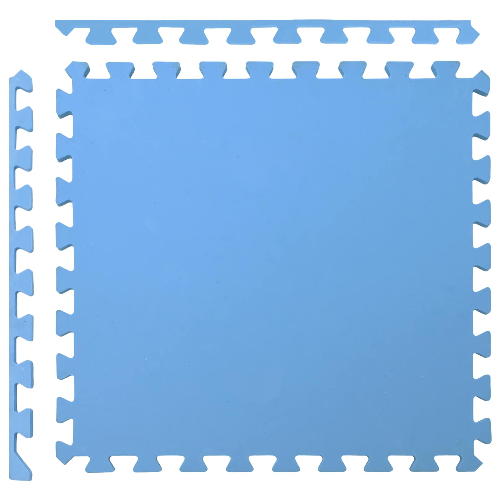 Zwembad Grondmat 24 pcs Blauw 8,64 m² EVA Schuim image 6