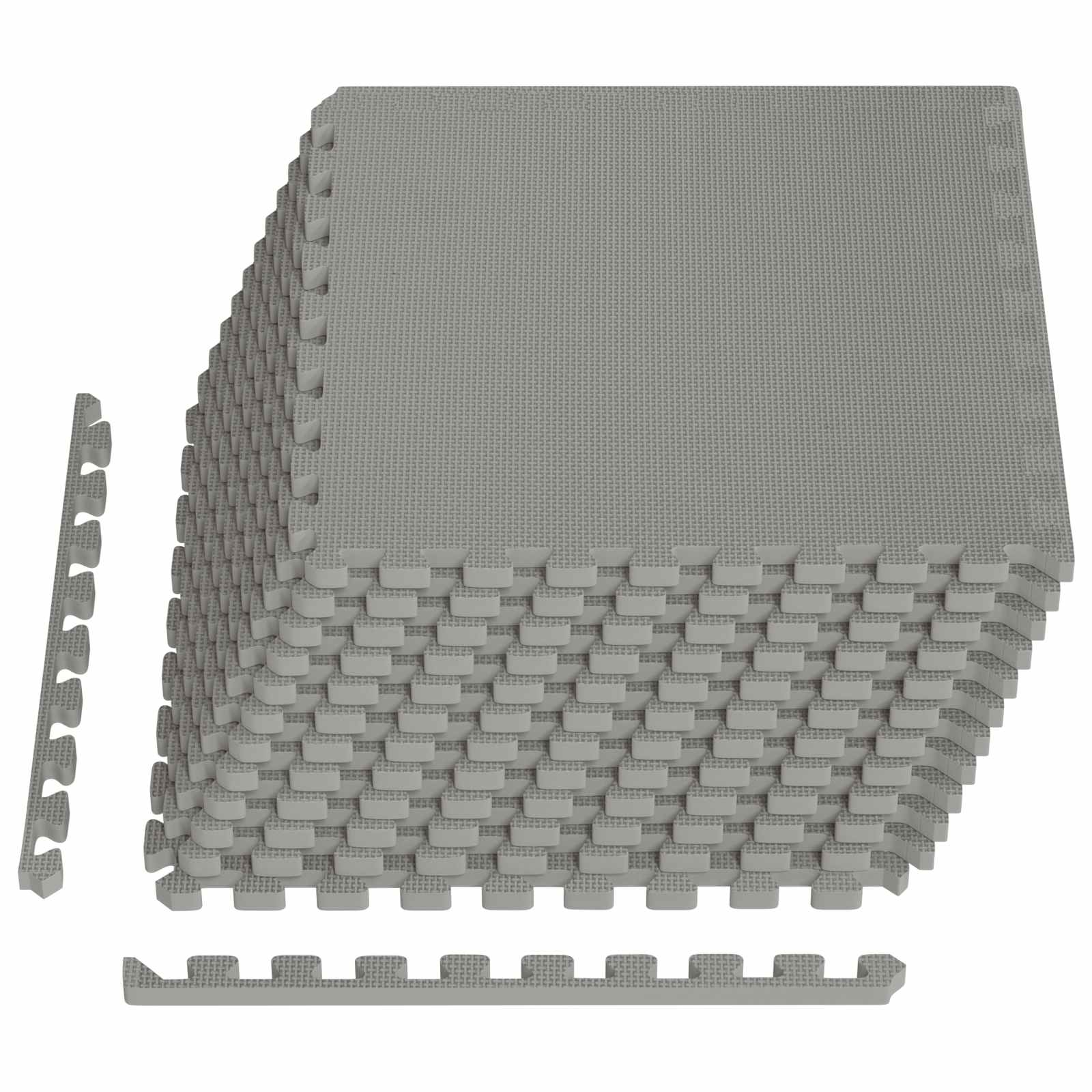 Zwembad Grondmat 12 pcs Grijs 4,32 m² EVA Schuim image 2