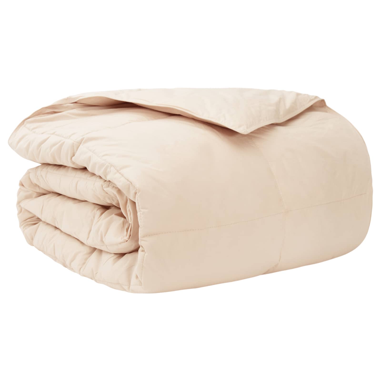 Dekbedset 2 st 155 x 200 cm Winter 350 gsm Beige image 2