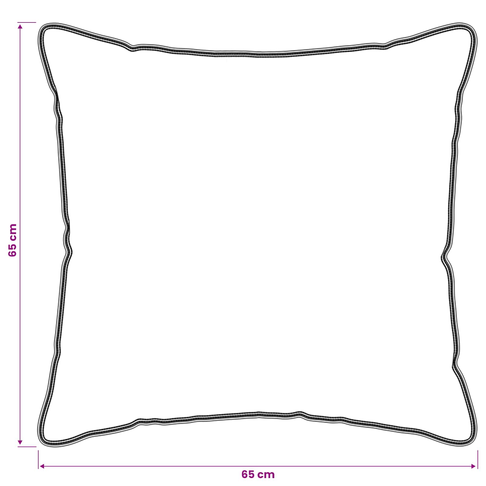 Dekbedset 2 st 200 x 200 cm Alle seizoenen Kapokvezel Beige image 9