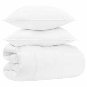 vidaXL Tekikomplekt 200 x 200 cm Ei 250gsm tekile, 130gsm padjale