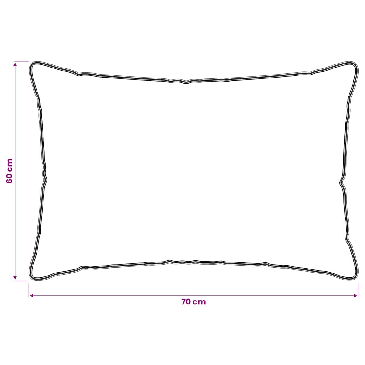 Duvet og Pude Sæt 3 stk. Vinter 1200 g/stk Hvid - Billede 9