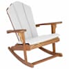 vidaXL Aia Adirondack kiiktool Naturaalne 100% Pol&uuml;ester