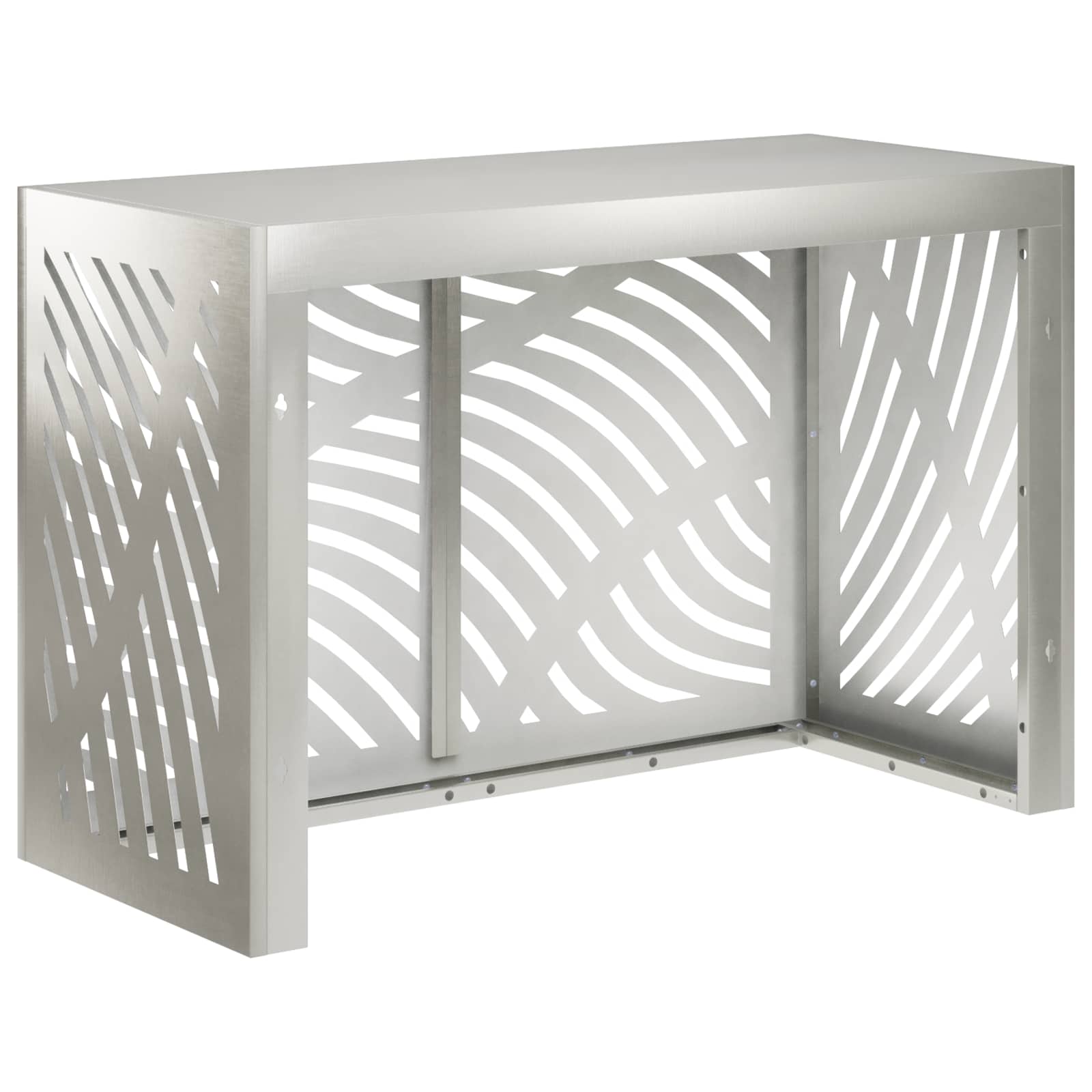 Airconditioner hoes zilver 90 x 40 x 60 cm Roestvrij staal image 4
