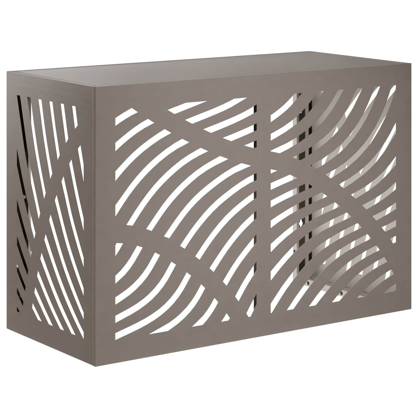 Airconditioner hoes Roestkleurig 90 x 40 x 60 cm weervast staal image 2