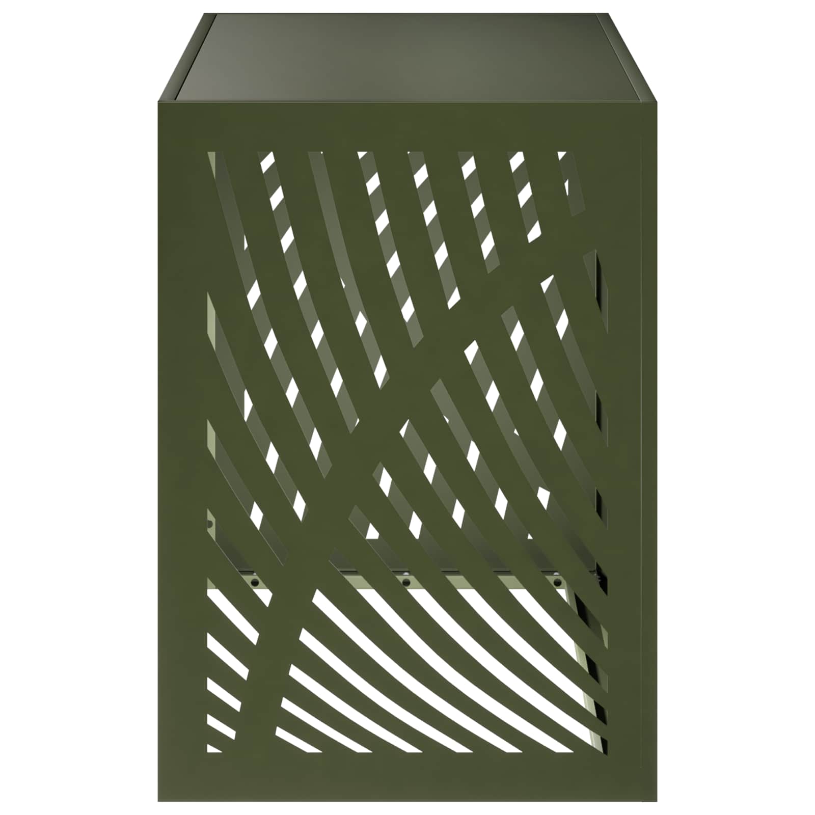 Airconditioner hoes Olijfgroen 100 x 50 x 70 cm Staal image 3