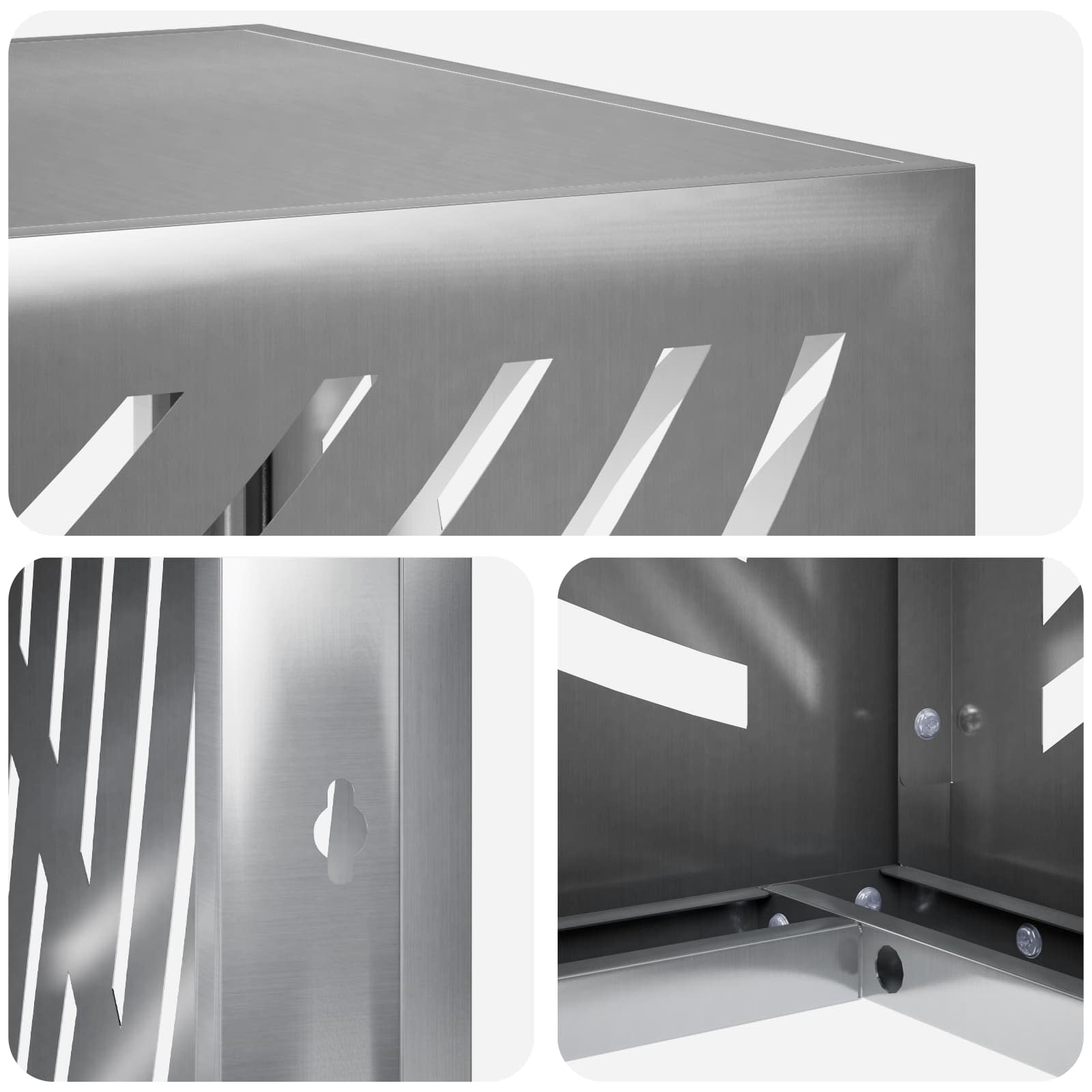 Airconditioner hoes zilver 100 x 50 x 70 cm image 5