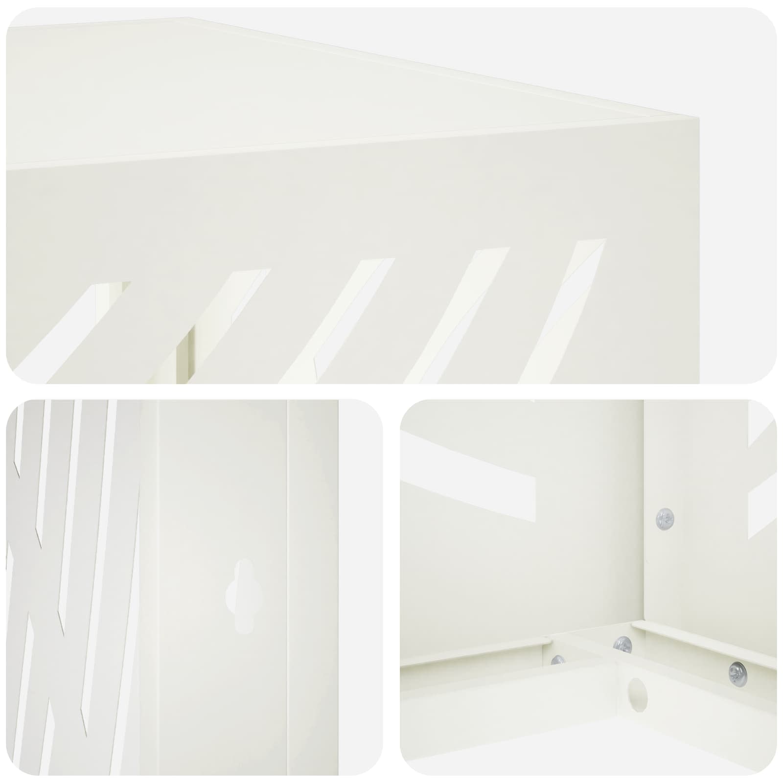Airconditioner hoes Wit 110 x 50 x 80 cm Staal image 5
