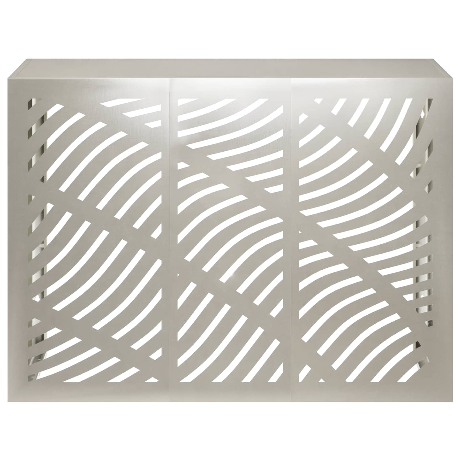 Airconditioner hoes zilver 110 x 50 x 80 cm Roestvrij staal image 2
