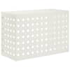 vidaXL Kliimaseadmest kaitsev kate Valge 90 x 40 x 60 cm Teras