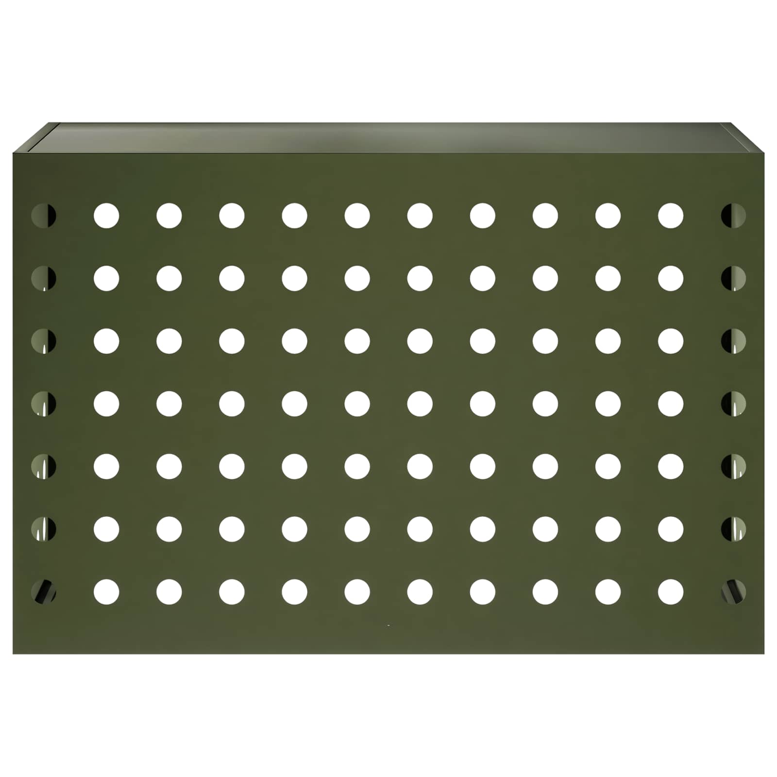 Airconditioner hoes Olijfgroen 90 x 40 x 60 cm Staal image 2