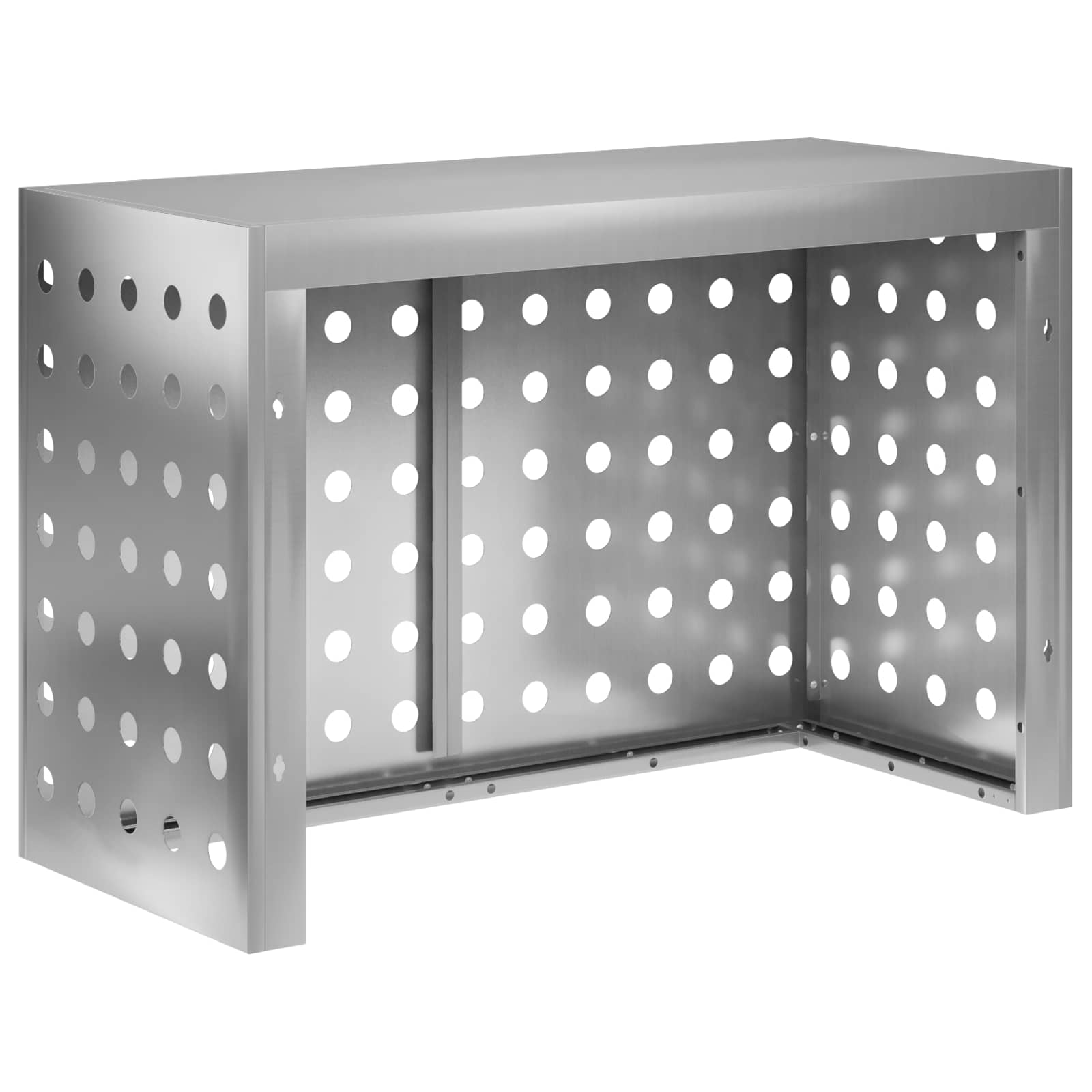 Airconditioner hoes zilver 90 x 40 x 60 cm Gegalvaniseerd staal image 4