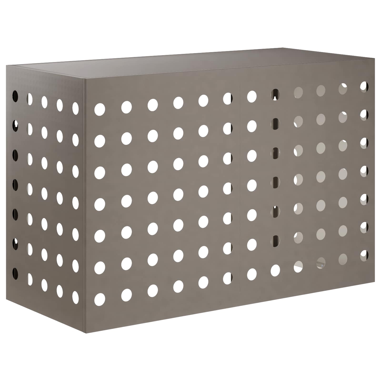 Airconditioner hoes Roestkleurig 90 x 40 x 60 cm weervast staal image 2
