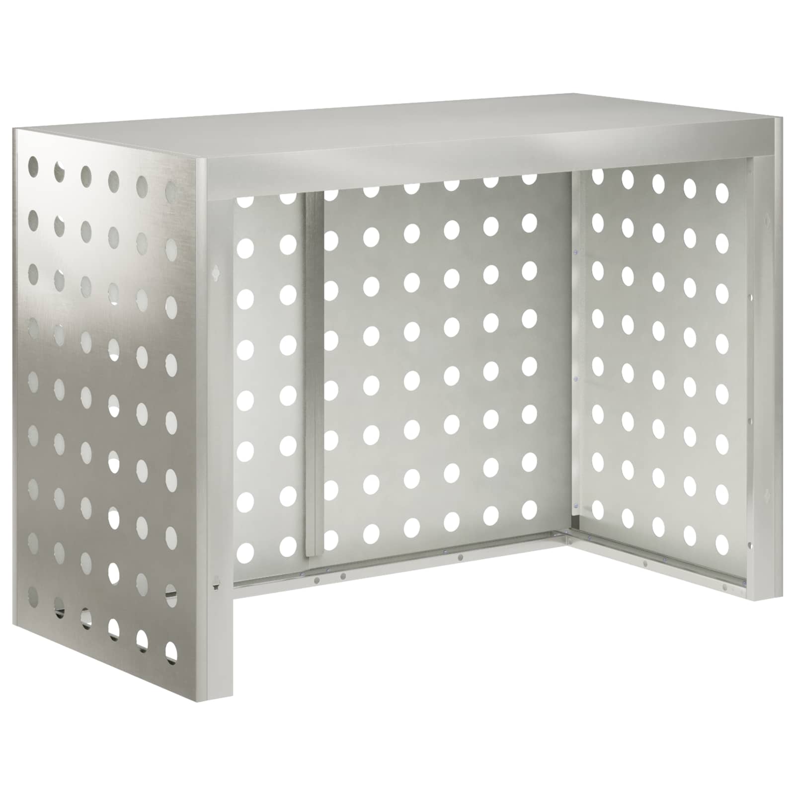 Airconditioner hoes zilver 100 x 50 x 70 cm Roestvrij staal image 4