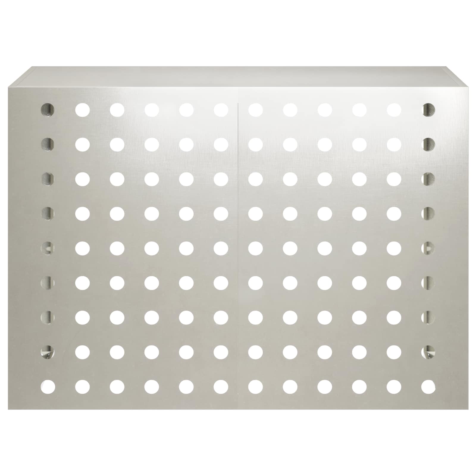 Airconditioner hoes zilver 100 x 50 x 70 cm Roestvrij staal image 2