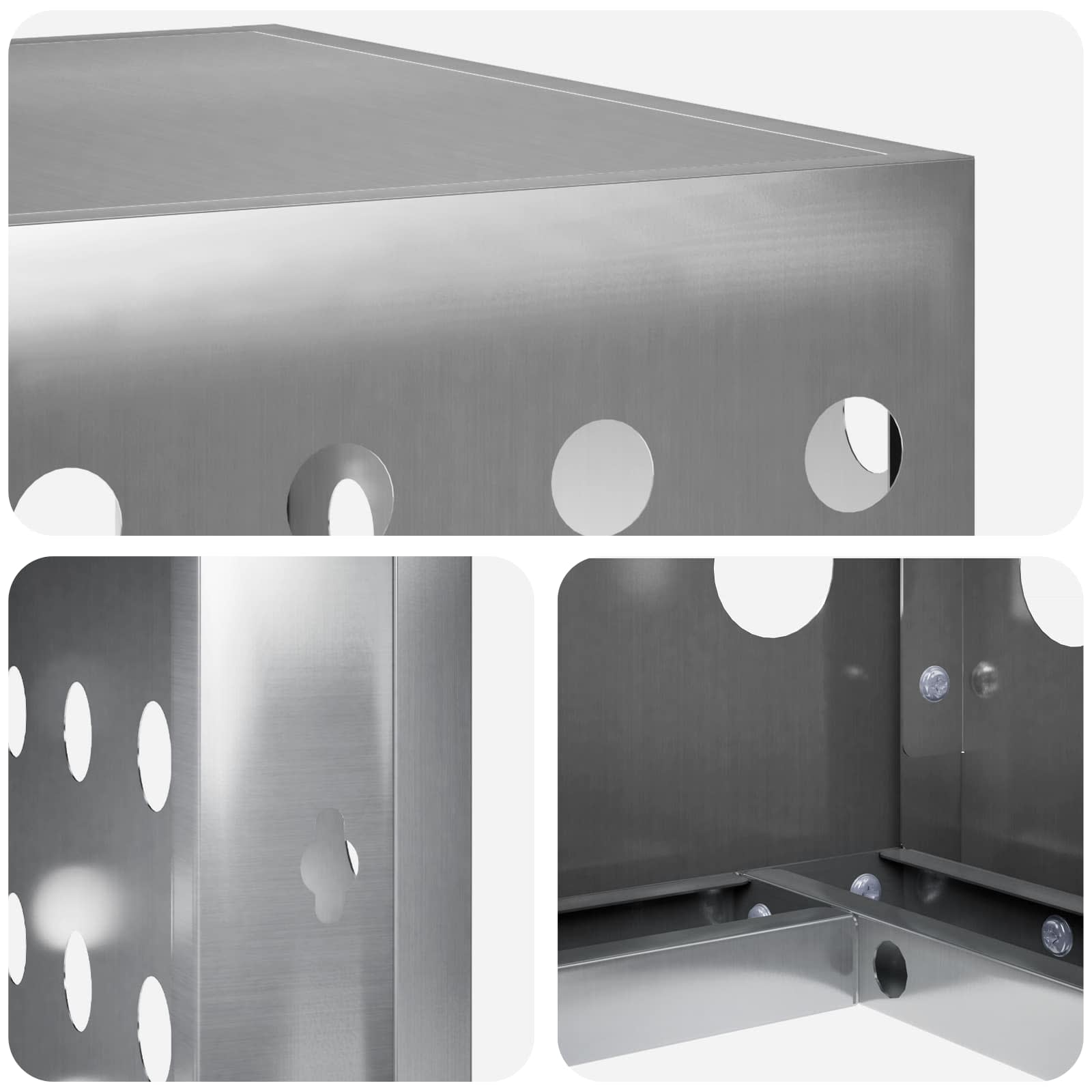 Airconditioner hoes zilver 110 x 50 x 80 cm image 5