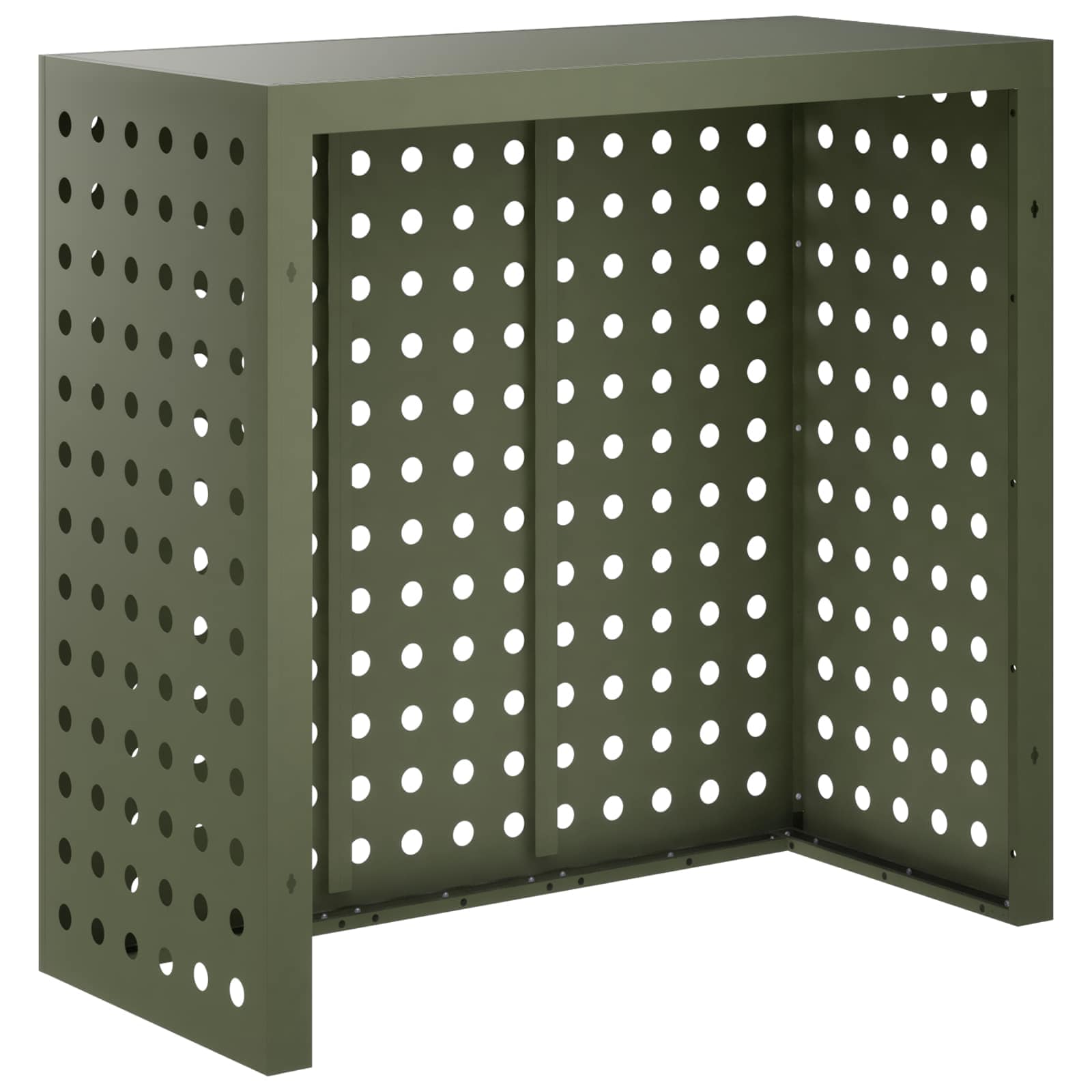 Airconditioner hoes Olijfgroen 110 x 50 x 105 cm Staal image 4