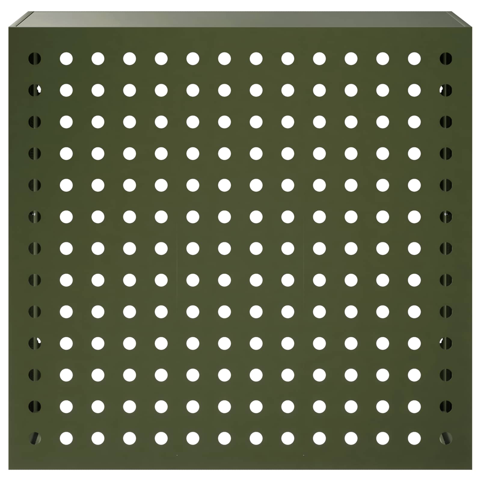 Airconditioner hoes Olijfgroen 110 x 50 x 105 cm Staal image 2
