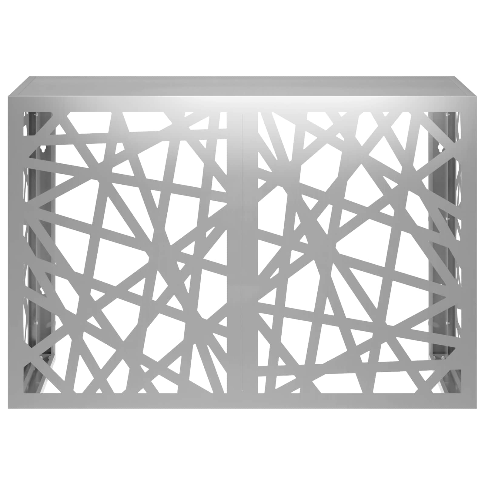 Airconditioner hoes zilver 90 x 40 x 60 cm Gegalvaniseerd staal image 2