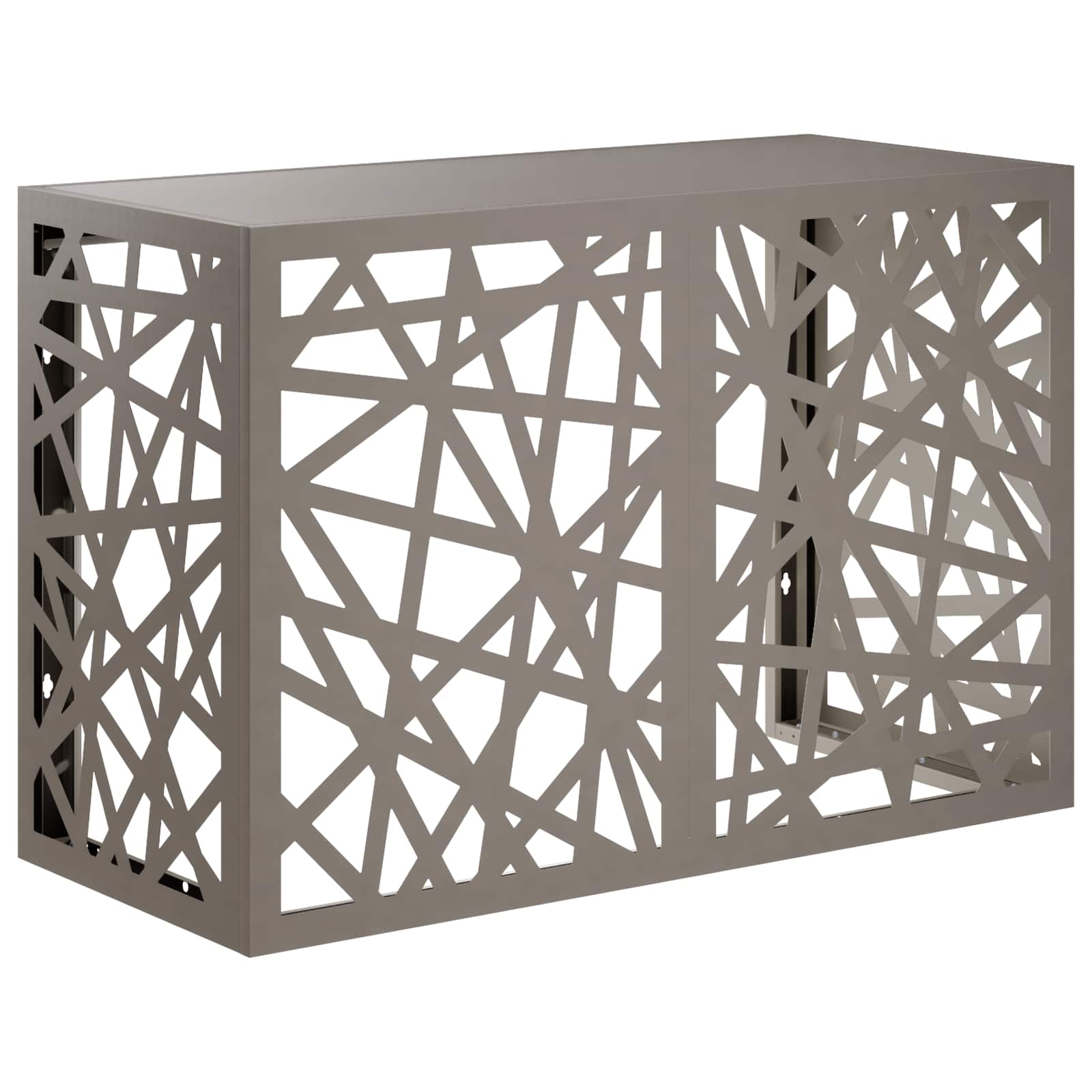 Airconditioner hoes Roestkleurig 90 x 40 x 60 cm weervast staal image 2