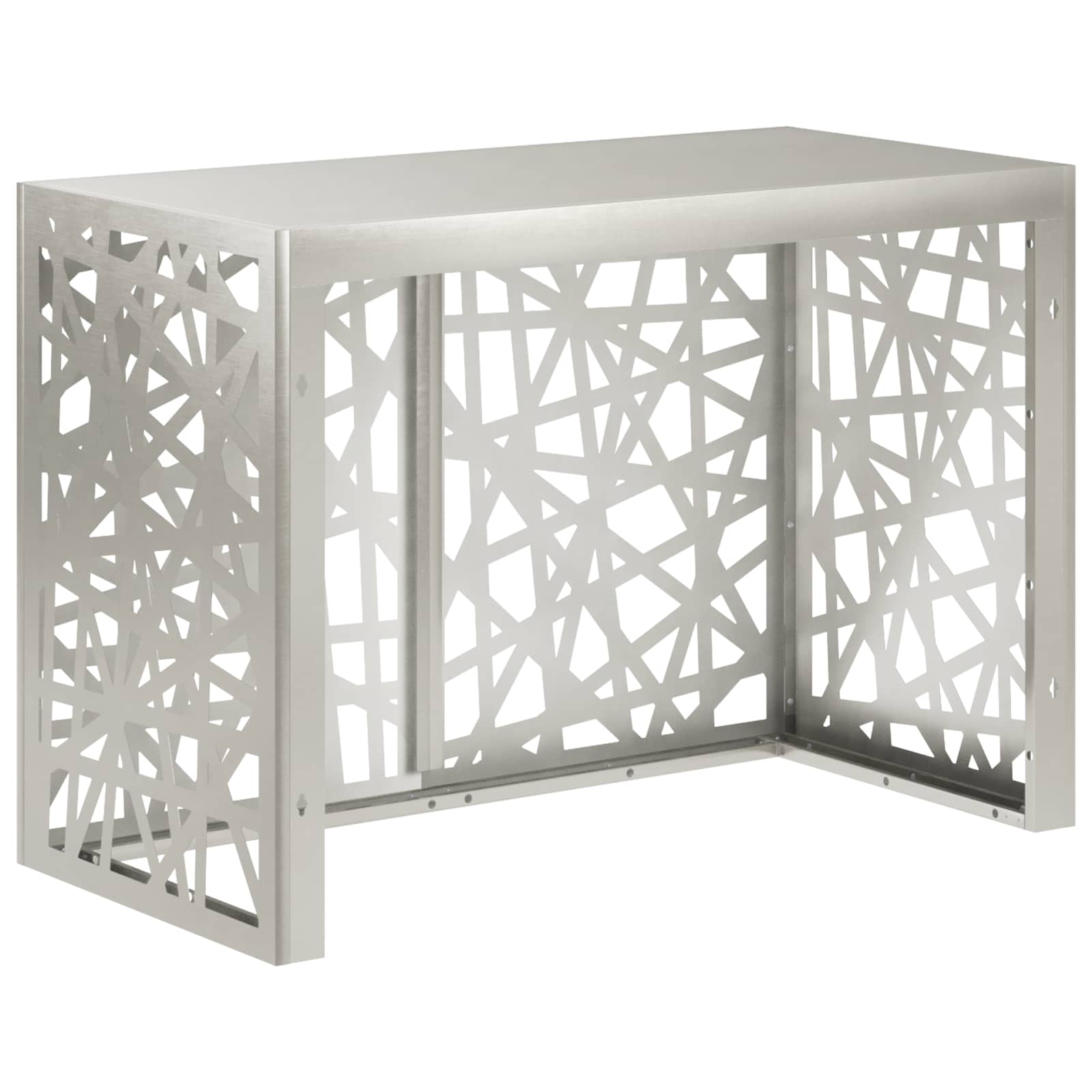 Airconditioner hoes zilver 100 x 50 x 70 cm Roestvrij staal image 4