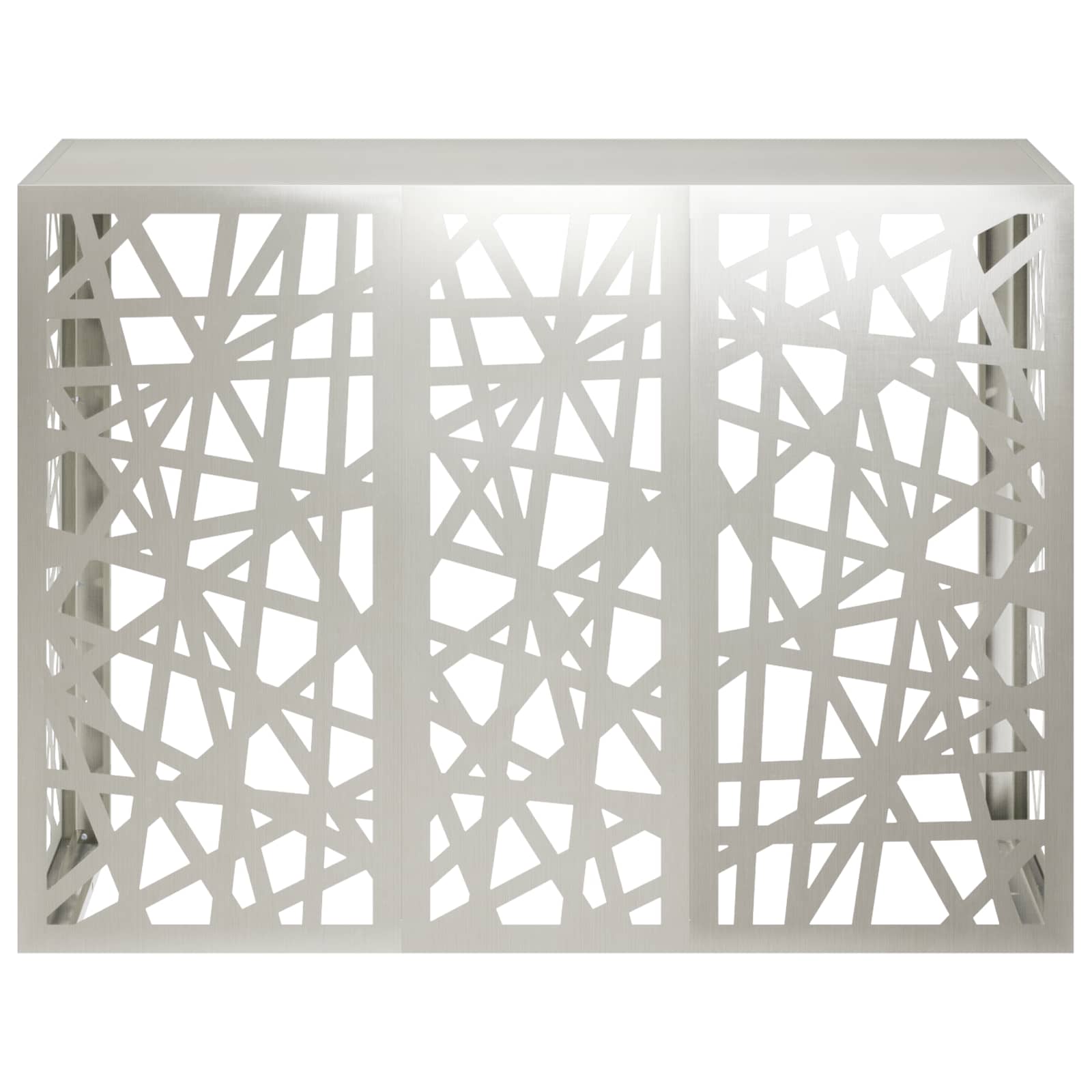 Airconditioner hoes zilver 110 x 50 x 80 cm Roestvrij staal image 2