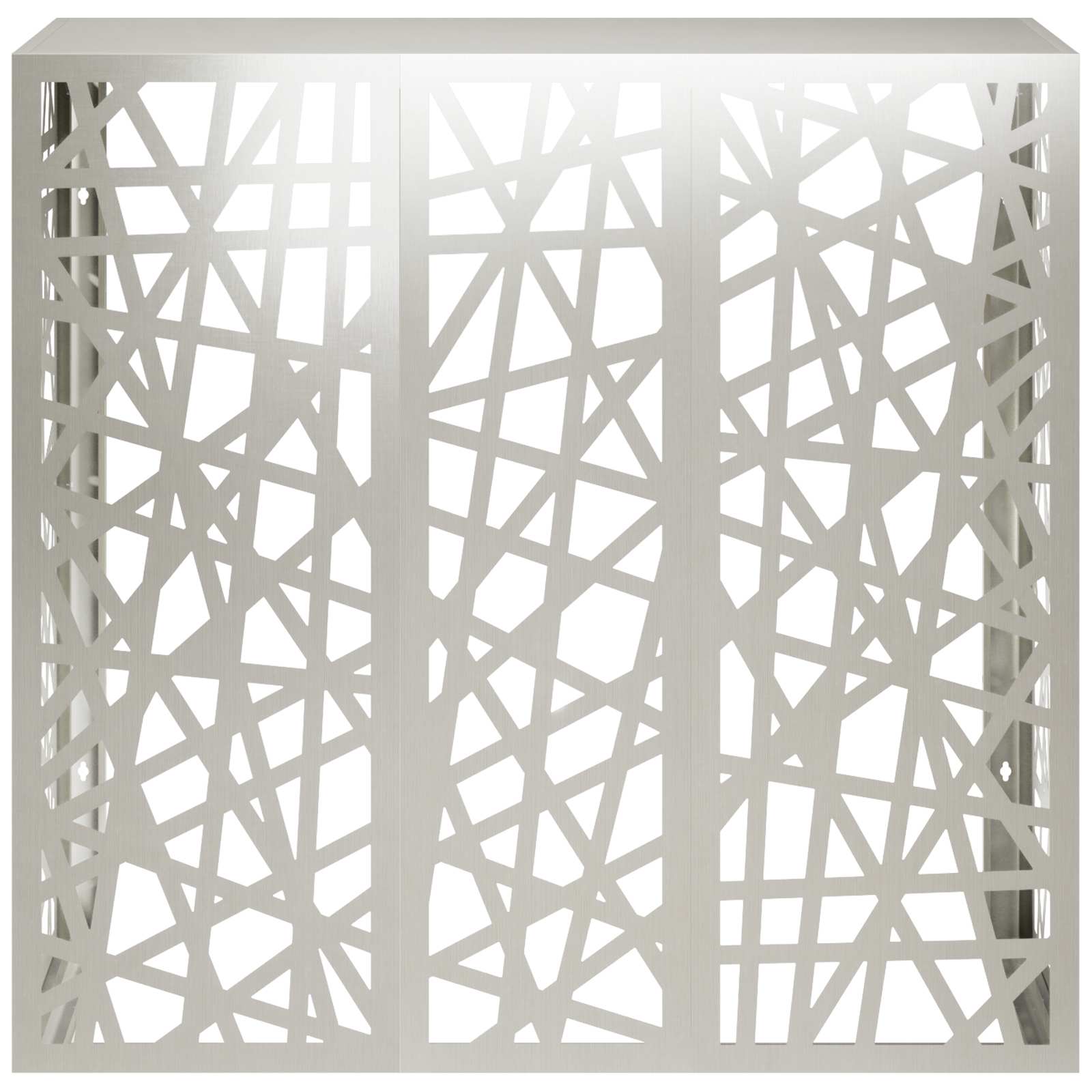 Airconditioner hoes zilver 110 x 50 x 105 cm Roestvrij staal image 2