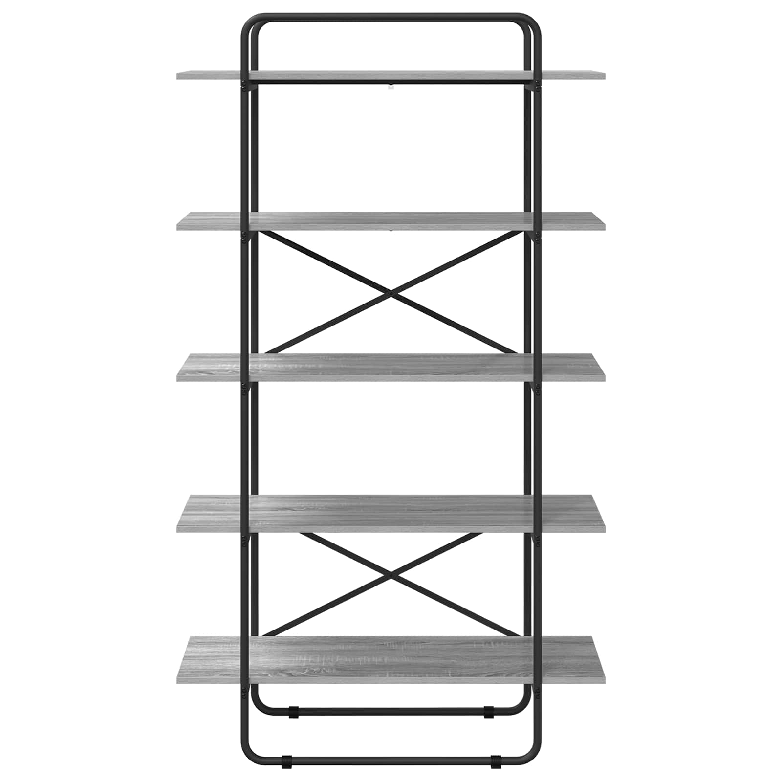 Рафт за книги 5 нива 100 x 35 x 175,5 см PB Сив Сонома — изображение 3