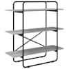 vidaXL Raamatukapp 3 tasandit 100 x 35 x 105 cm PB Hall Sonoma