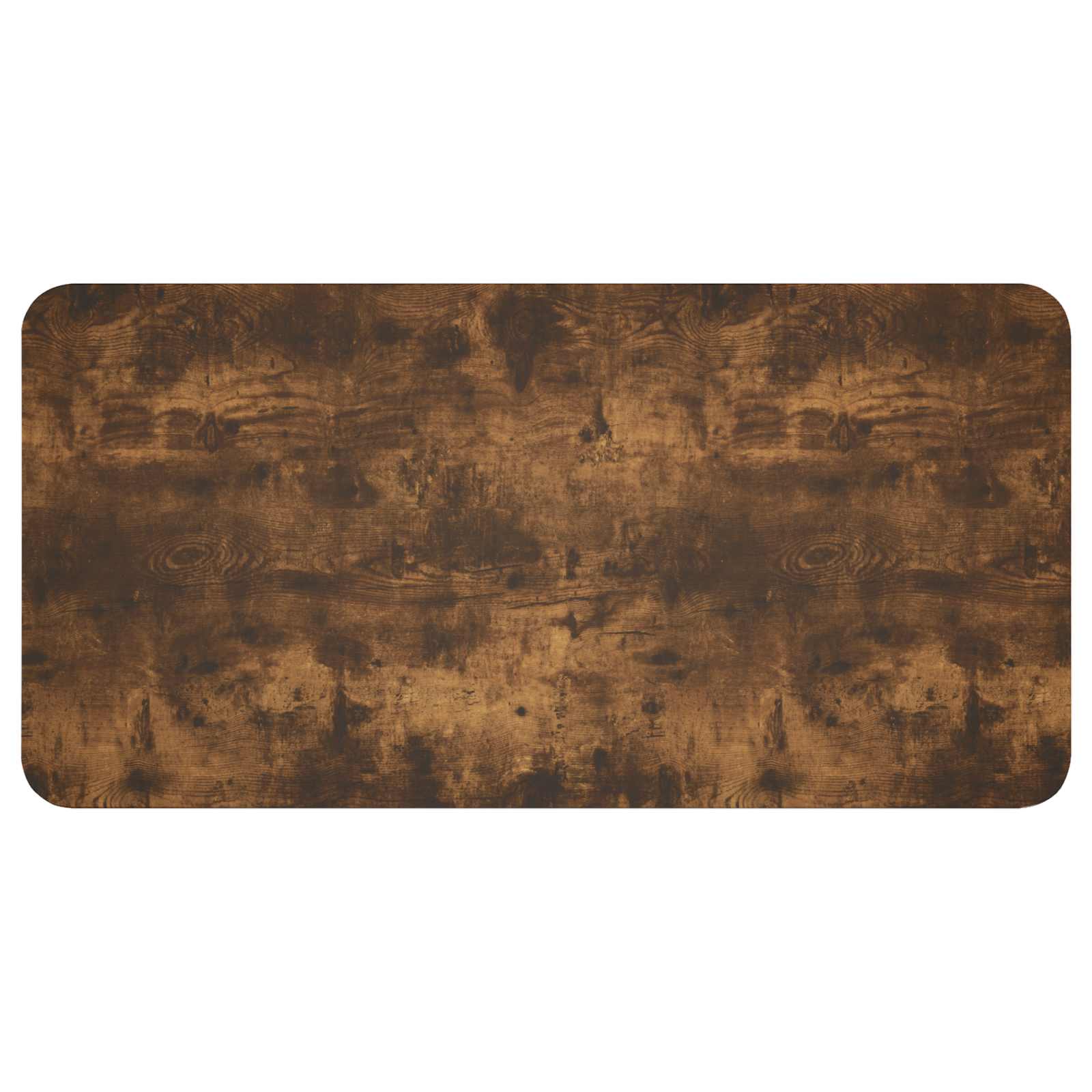 vidaXL Eettafel 100 x 50 x 75 cm Bewerkt hout Gerookt eiken