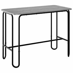 vidaXL S&ouml;&ouml;gilaud 100 x 50 x 75 cm Tehispuit Hall Sonoma Ristk&uuml;lik